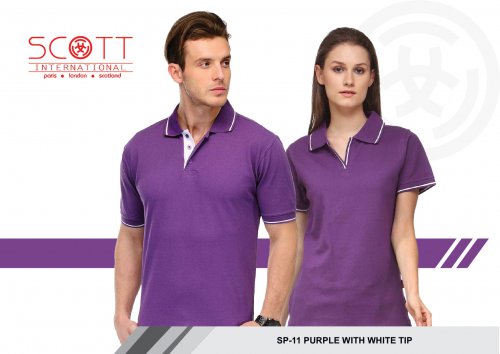 Scott Purple with white Tip