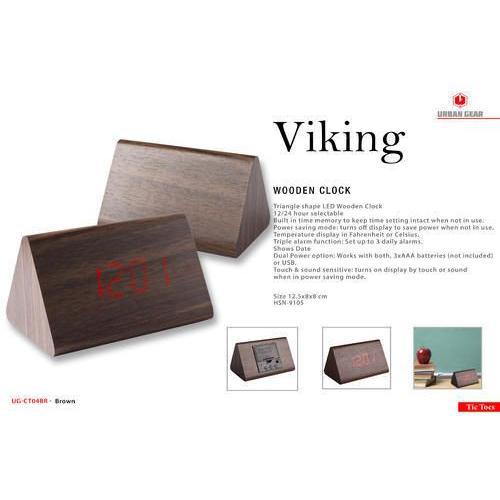 Wooden Table Clock - UG-CT04