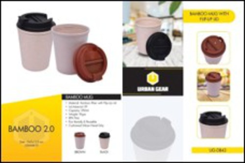 Bamboo Mugs (350ml) - UG-DB43